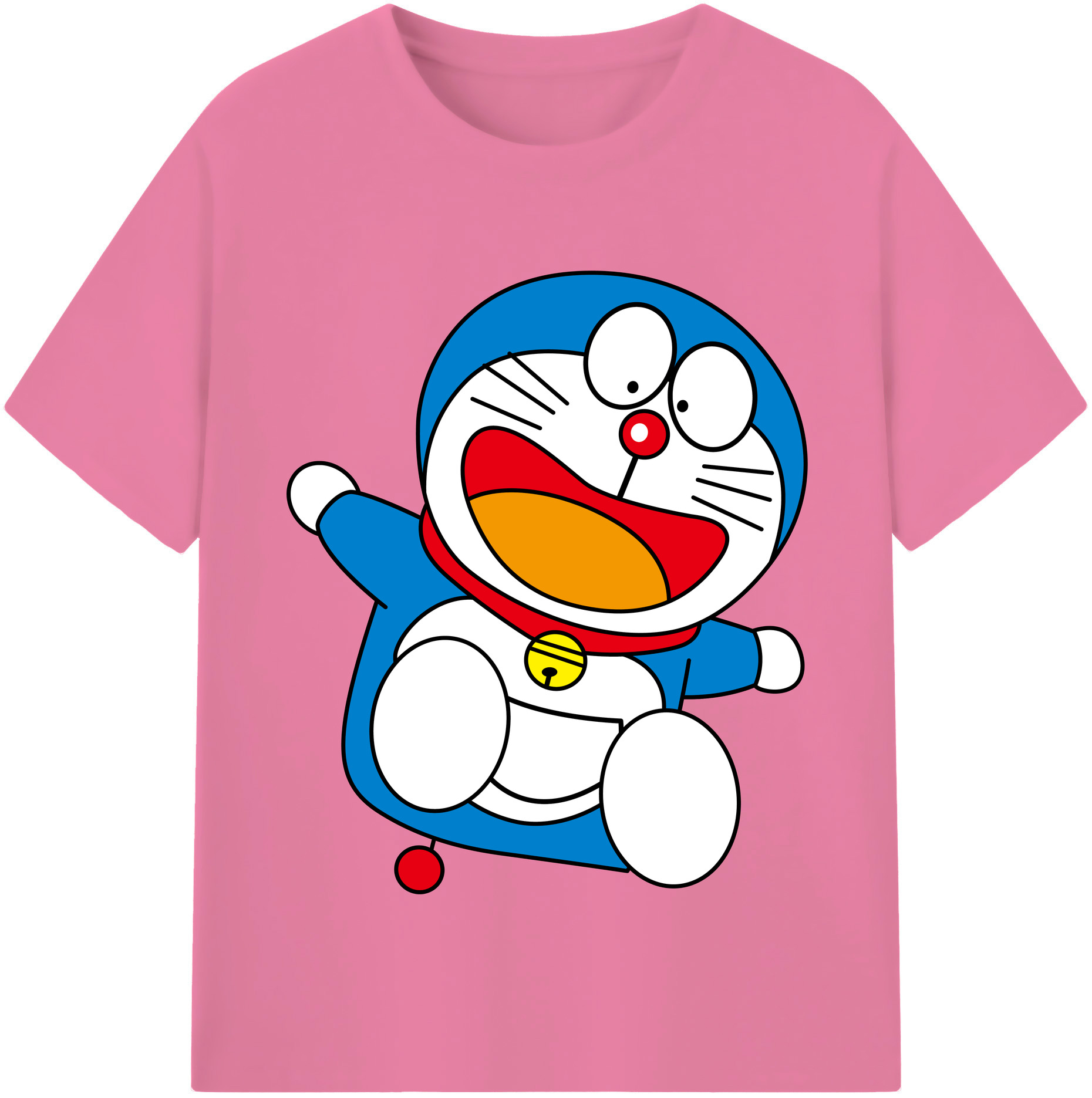 （画像用） ドラえもん Doraemon 綿100％半袖Tシャツ（フロントプリント）